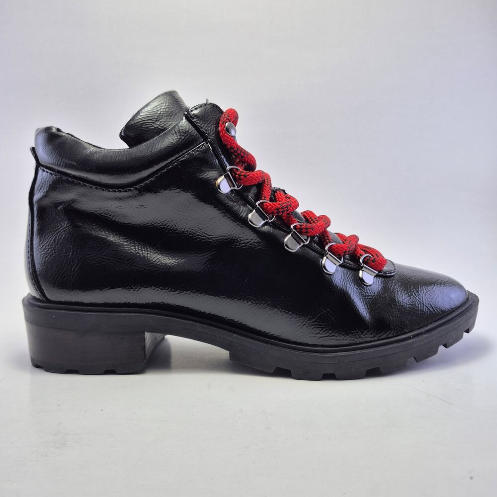 SCHUTZ “Niceia” Patent Leather Ankle Boots Womens Size 9B